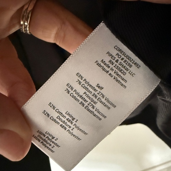 Veronica Beard Miller Dickey Jacket-  Black Blazer with Silver Buttons - Picture 17 of 17